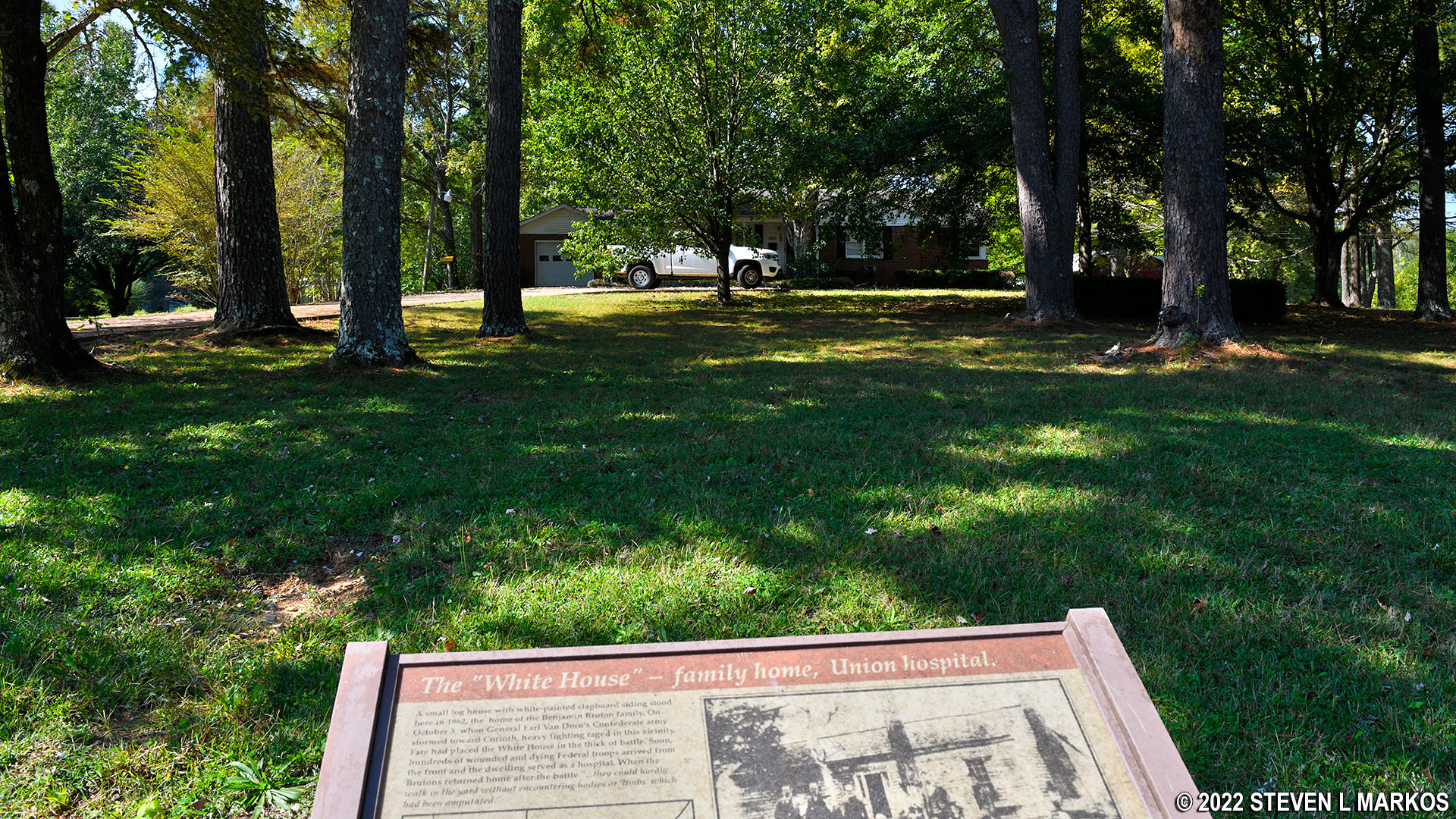 Shiloh National Military Park CORINTH UNIT WHITE HOUSE SITE