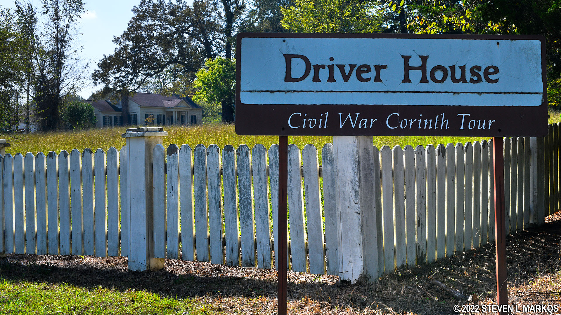 Shiloh National Military Park CORINTH UNIT DRIVER HOUSE Bringing