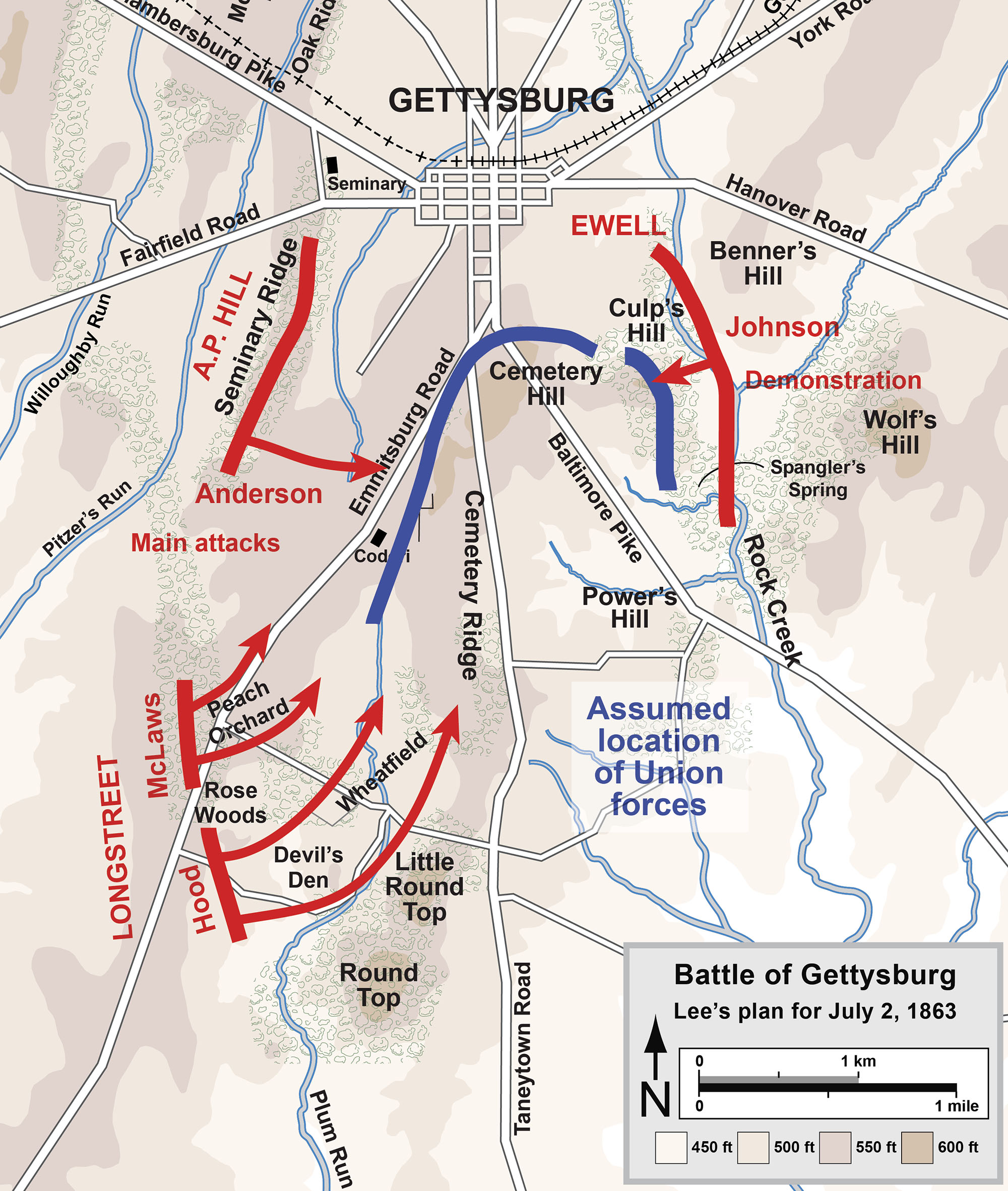 Directions To Gettysburg National Park