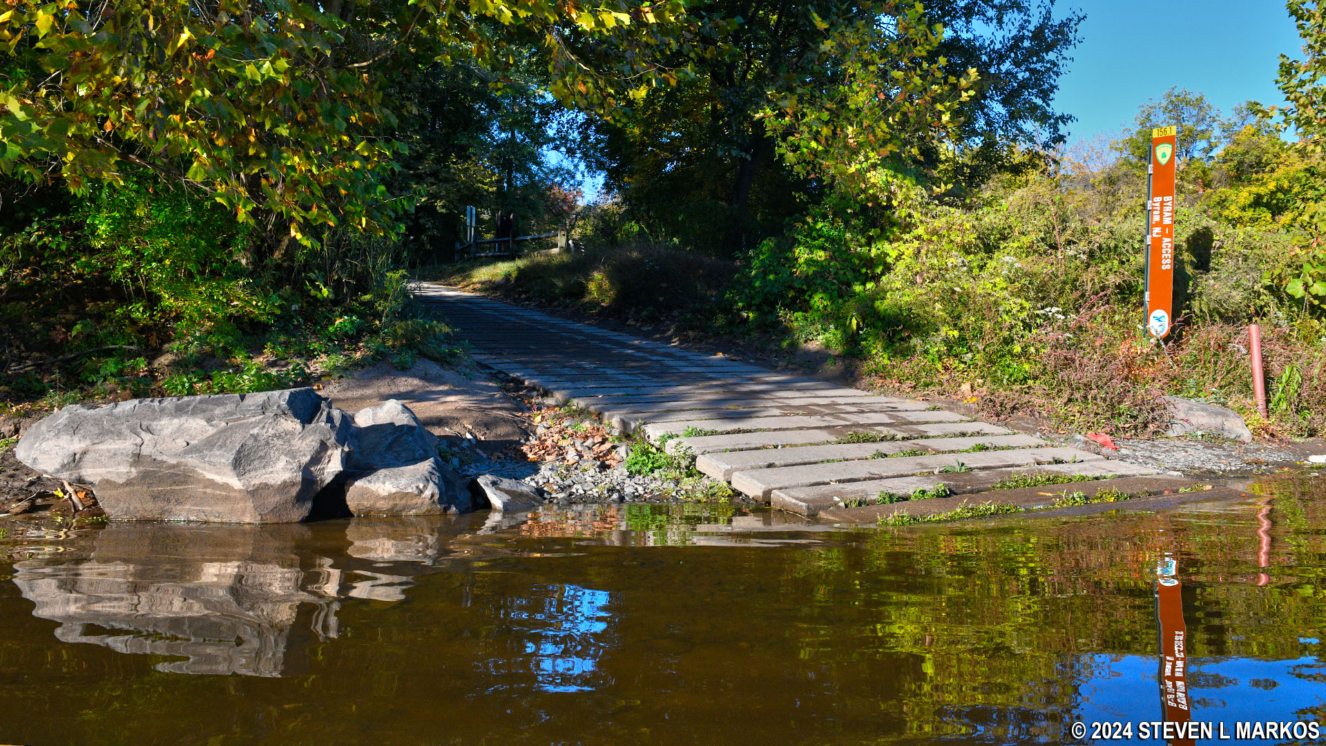 Lower Delaware National Wild and Scenic River BYRAM BOAT RAMP