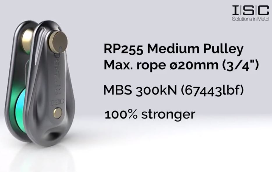 ISC RP255 Medium Rigging Pulley Tree & Arbor Supplies