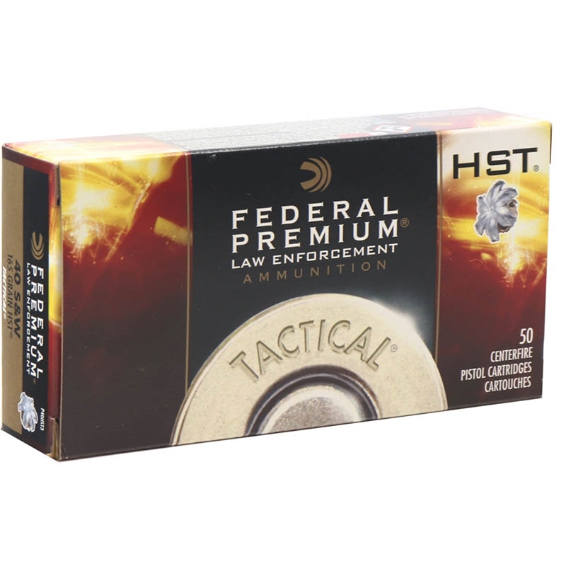 Federal LE Tactical HST Personal Defense 40 S&W 165gr JHPHST