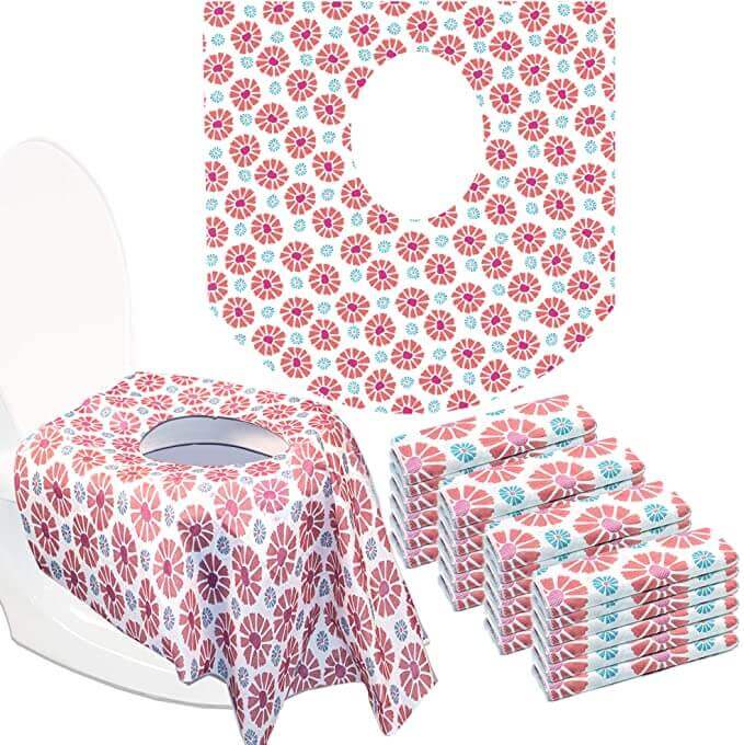 NRB Express Disposable Toilet Seat Covers for Kids and Adults Extra