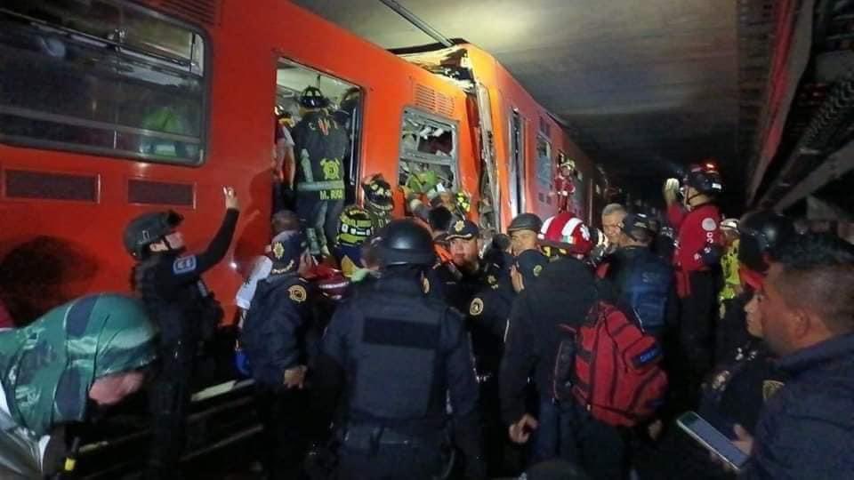 Esto es lo que pudo haber ocasionado el choque de trenes del metro NR