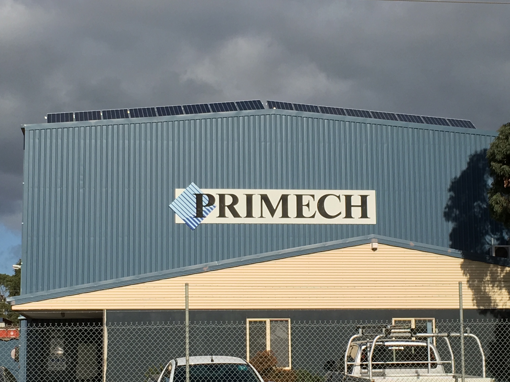 Primech Engineering Morwell 15 KW of Solar PV with Yingli Panels and