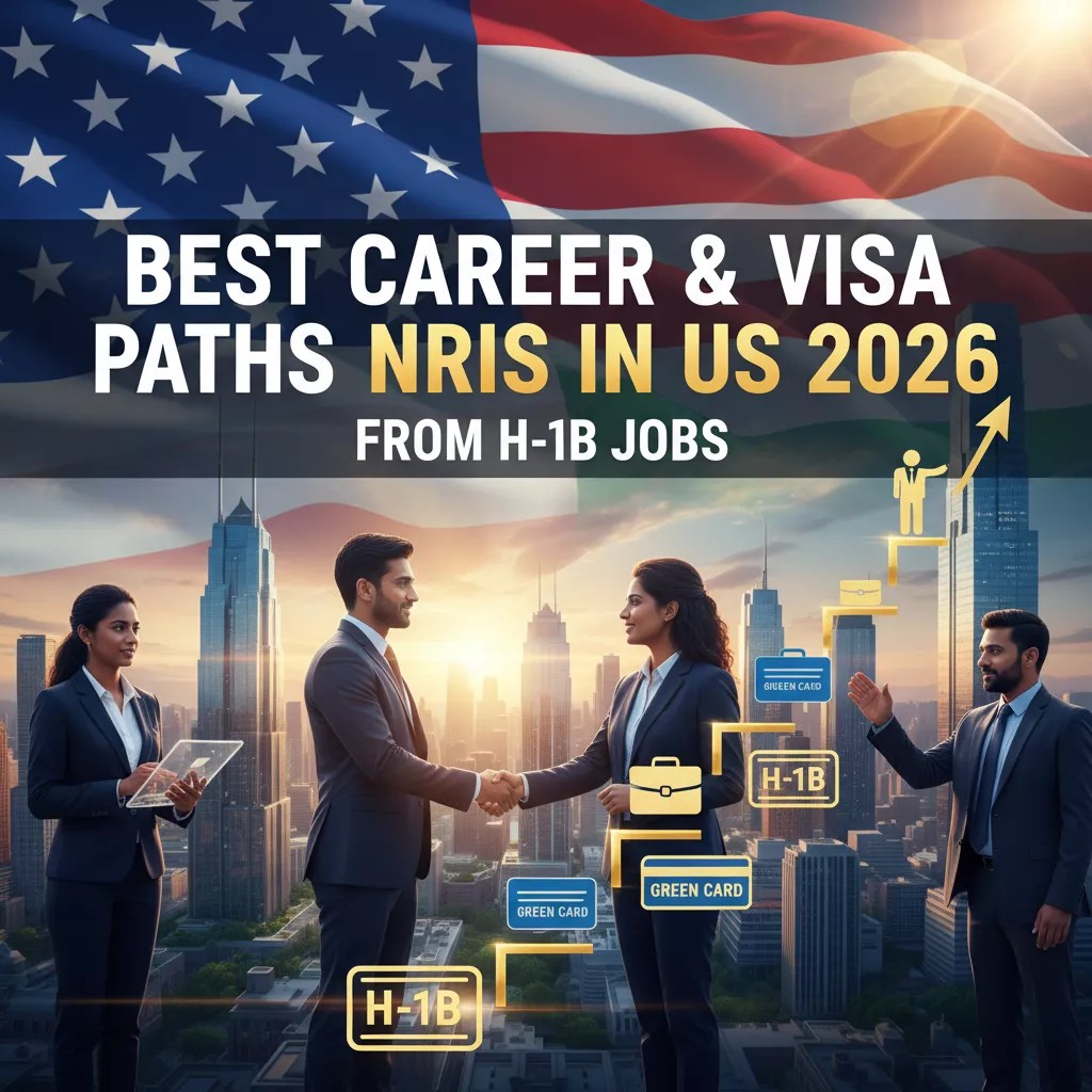 Best Career & Visa Paths for NRIs in US 2026 From H1B Jobs(05)