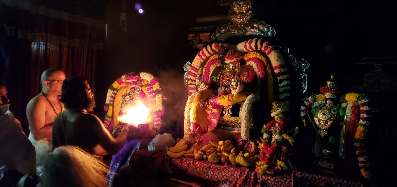 Mandapams project unveiled during Ram Navami celebrations at Hanuman