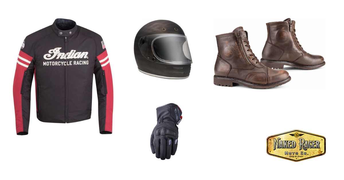 Shop Motorcycle Riding Gear Online Naked Racer Moto Co Antique