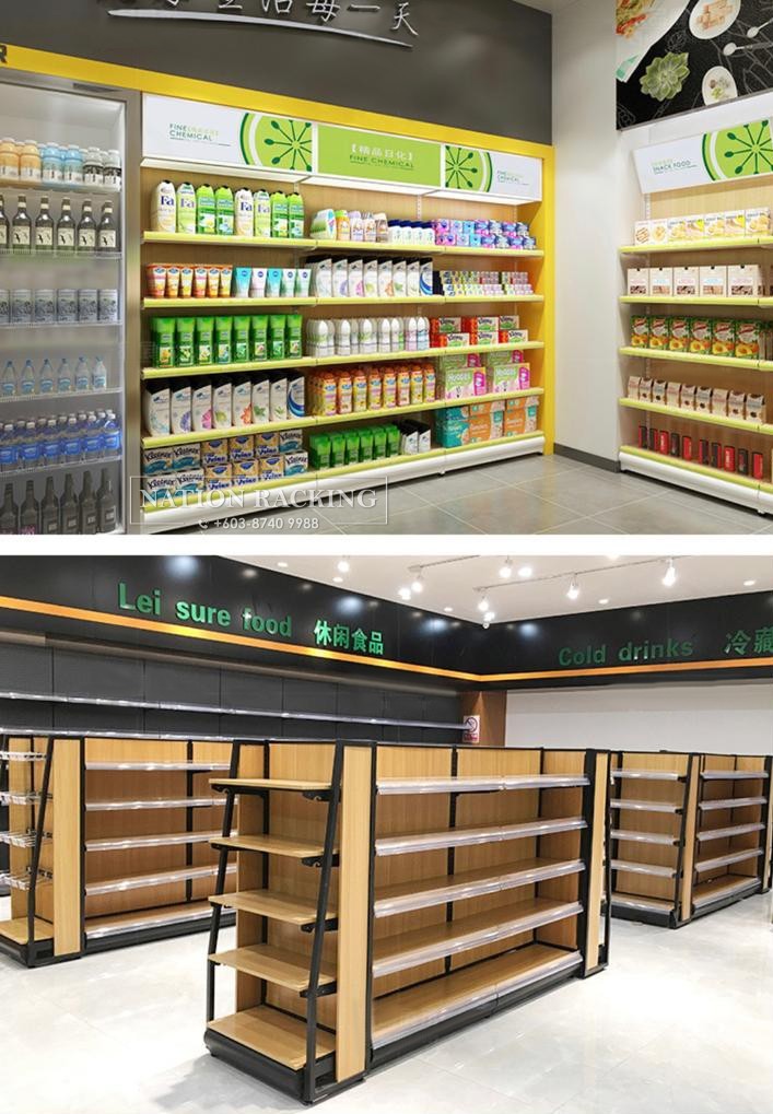 Convenience Store Shelf Rack Mini Market Rack Supplier Malaysia