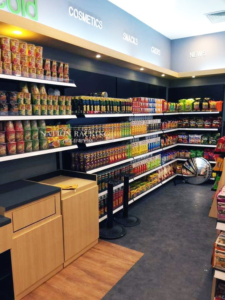 Convenience Store Shelf Rack Mini Market Rack Supplier Malaysia