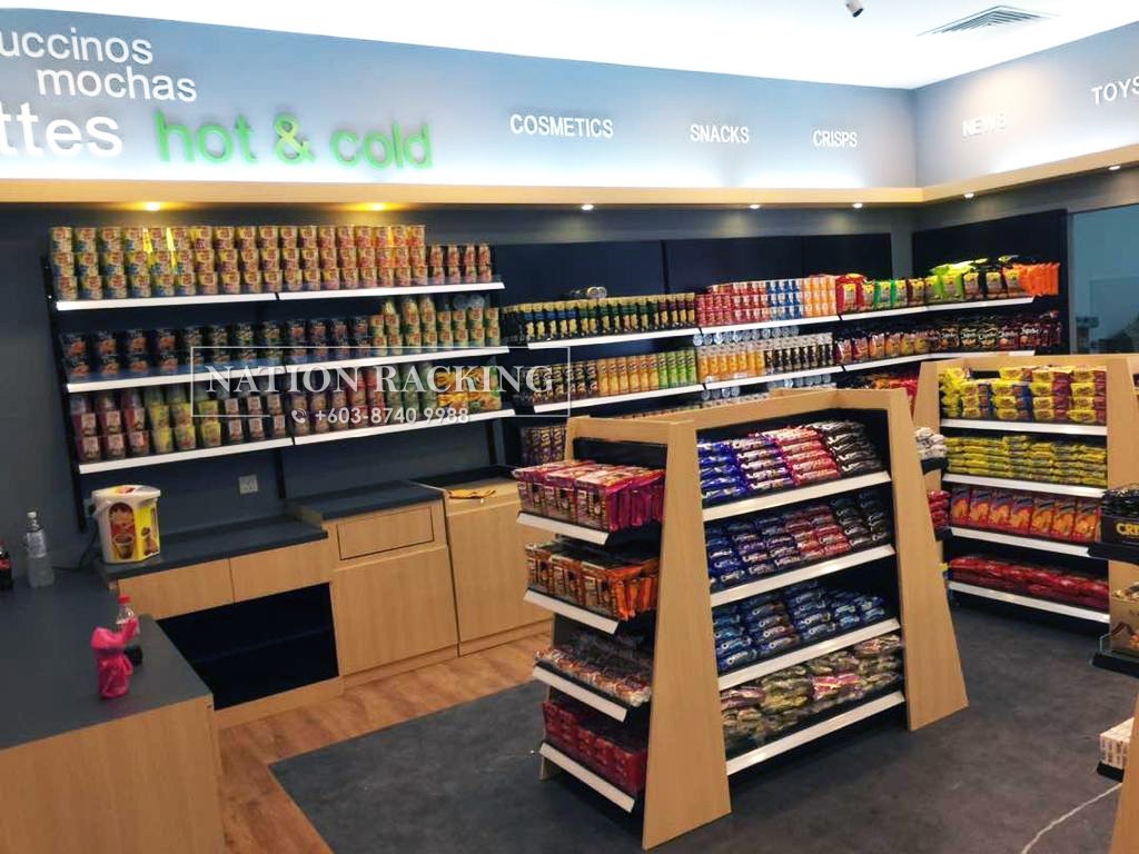 Convenience Store Shelf Rack Mini Market Rack Supplier Malaysia