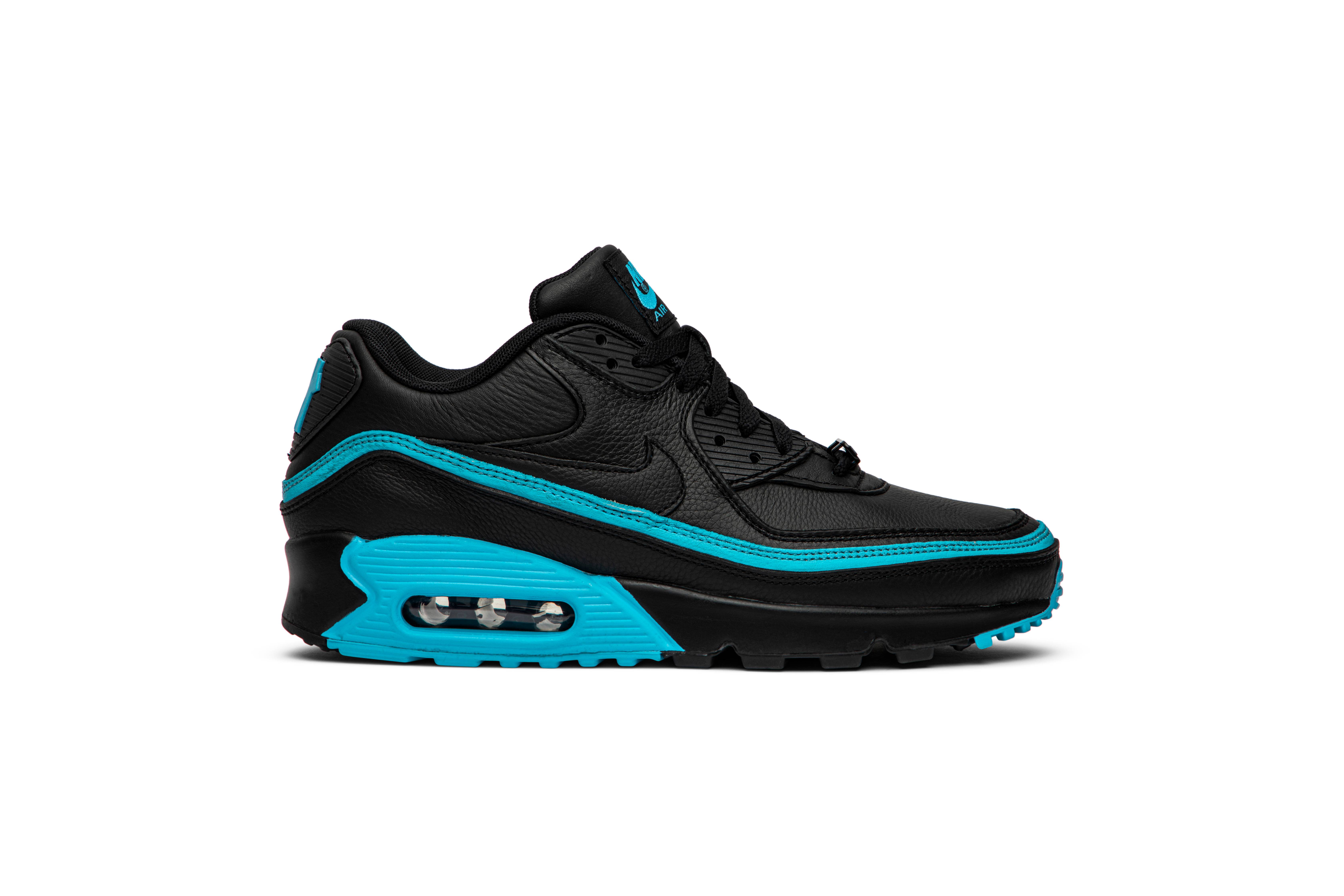 UNDEFEATED x Nike Air Max 90 'Black Blue Fury' CJ7197002 Novelship