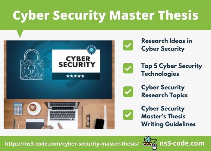Innovative Cyber Security Master Thesis Research Guidance [Support]