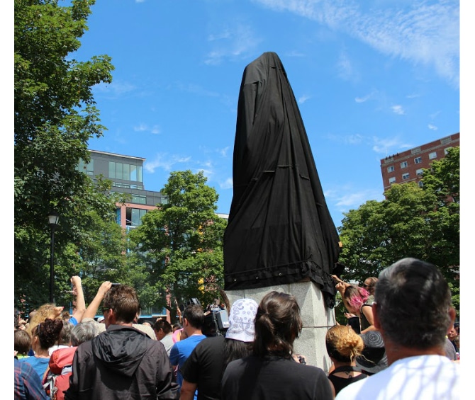 The Cornwallis statue must come down for reconciliation to even begin