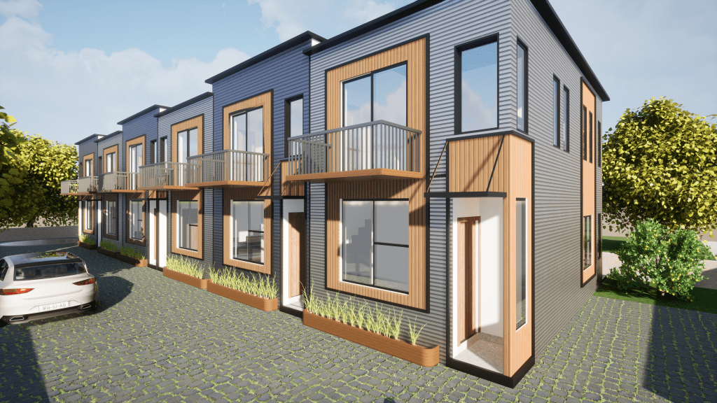 AUCKLAND TERRACE HOUSING