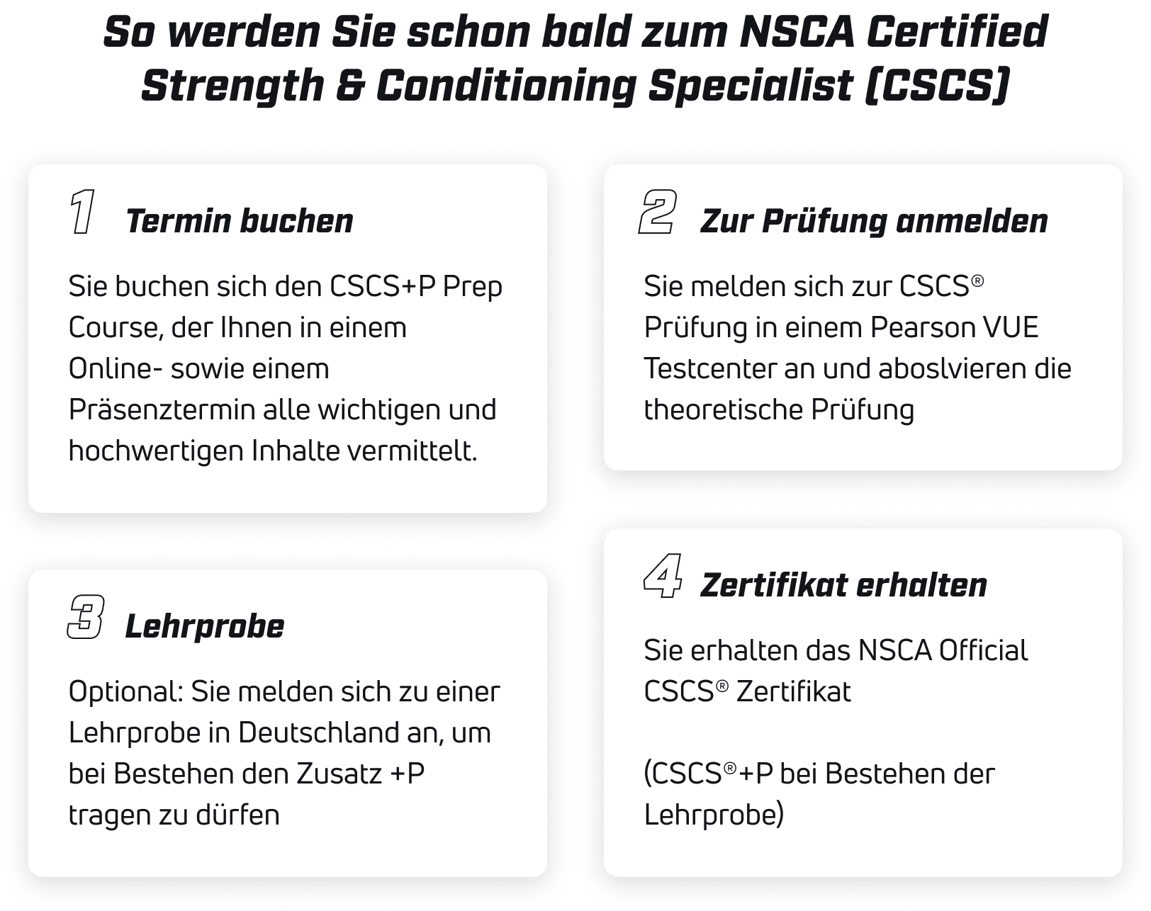TSAC NSCA GC Germany