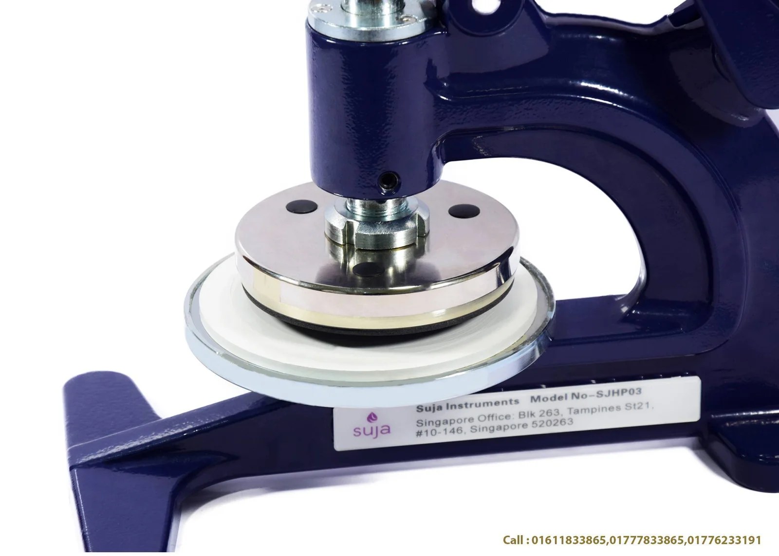 Hydraulic GSM Cutter SJHP02 Hydraulic fabric Cutter 100cm²