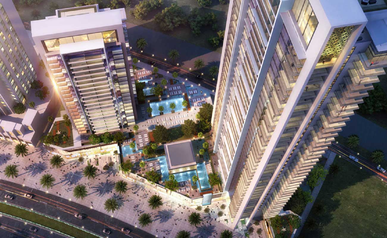 BLVD Crescent Luxury Residential Towers NSCC International Ltd