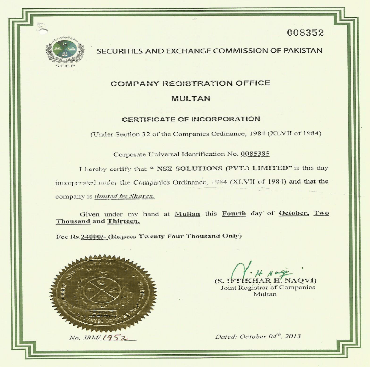 NSE SOLUTIONS