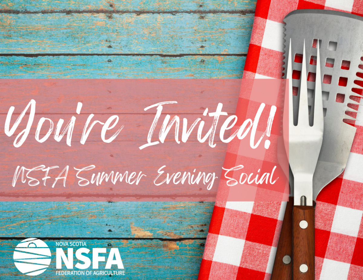 Summer Social Nova Scotia Federation of Agriculture