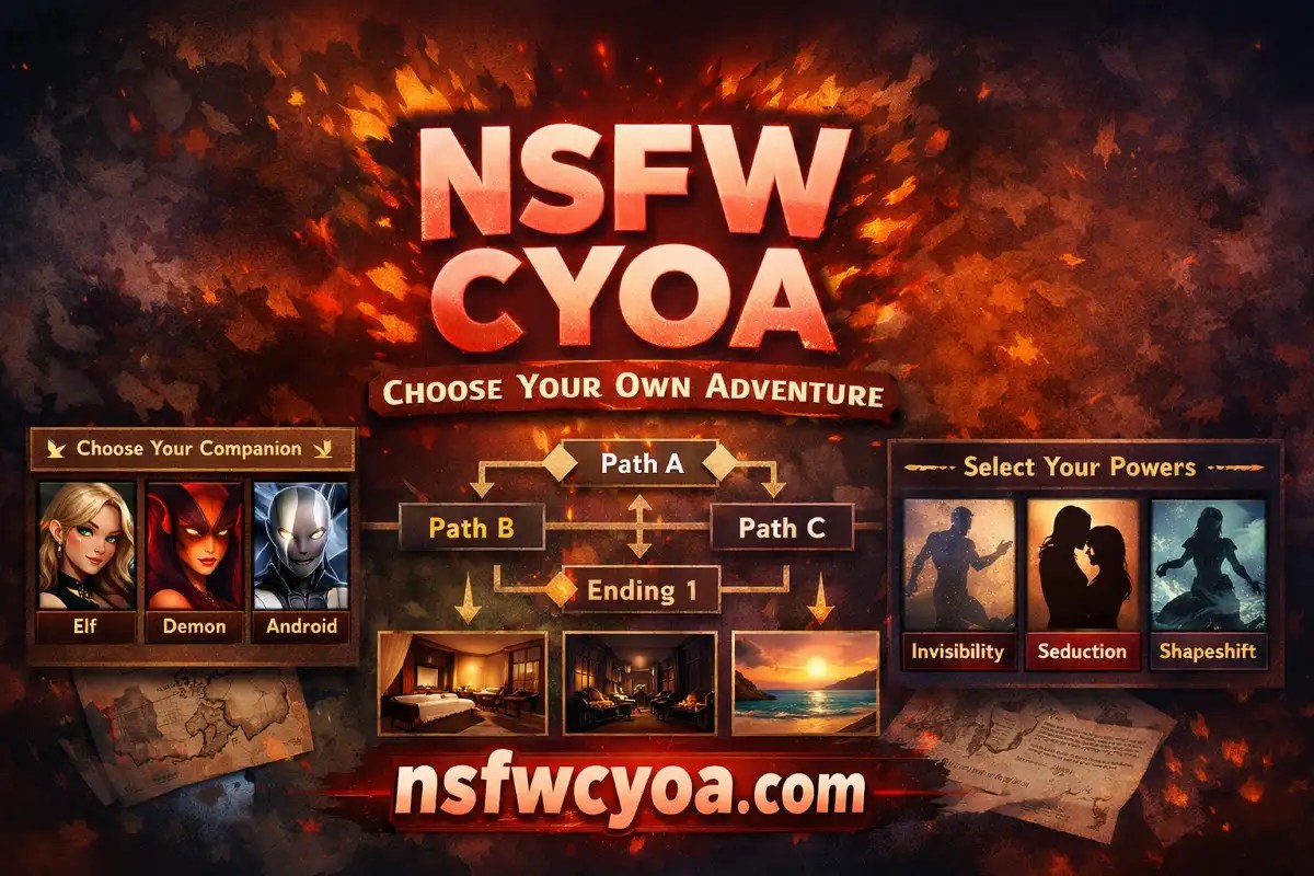 r/nsfwcyoa Complete Guide to the Reddit NSFW CYOA Community