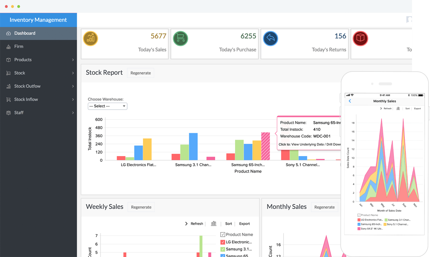 Zoho Inventory NSI Solution