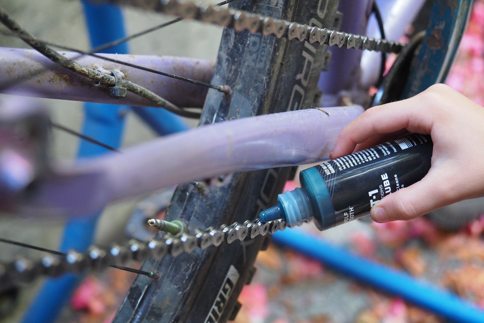 Two Ways To Lube A Chain