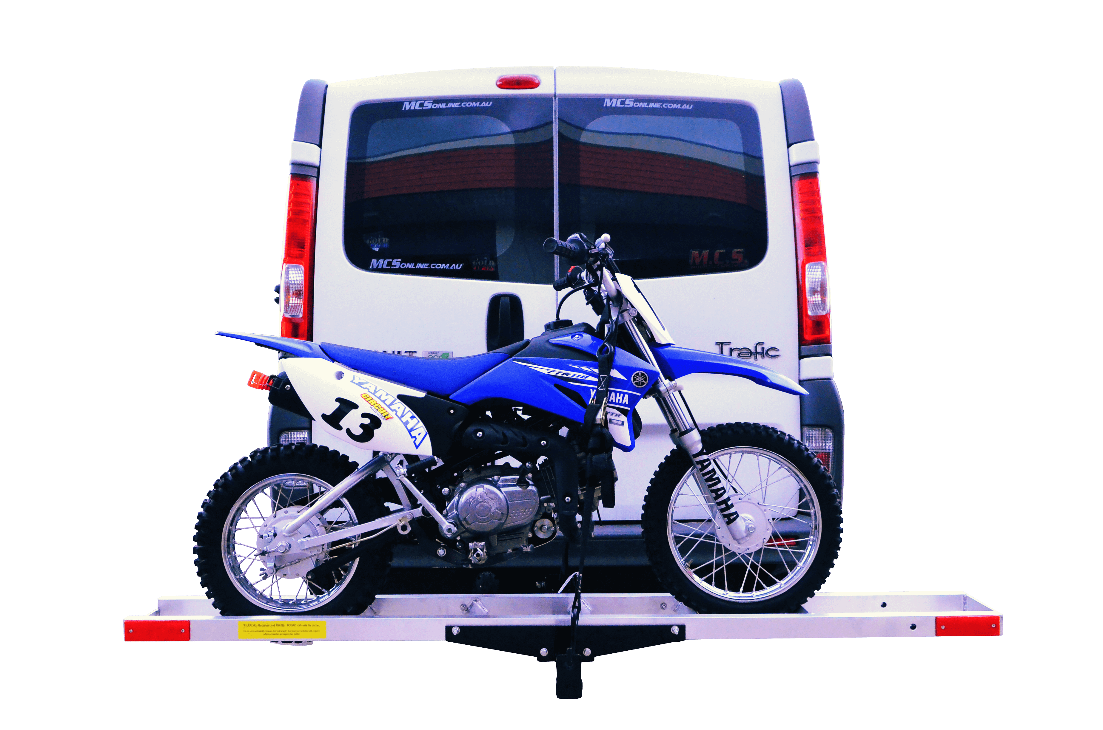 ALUMINIUM Motorcycle Carrier TOW HITCHED Northside Motorcycle Tyres