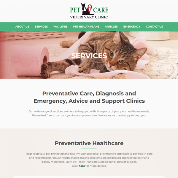 PetCare Veterinary Clinic nsmdigital