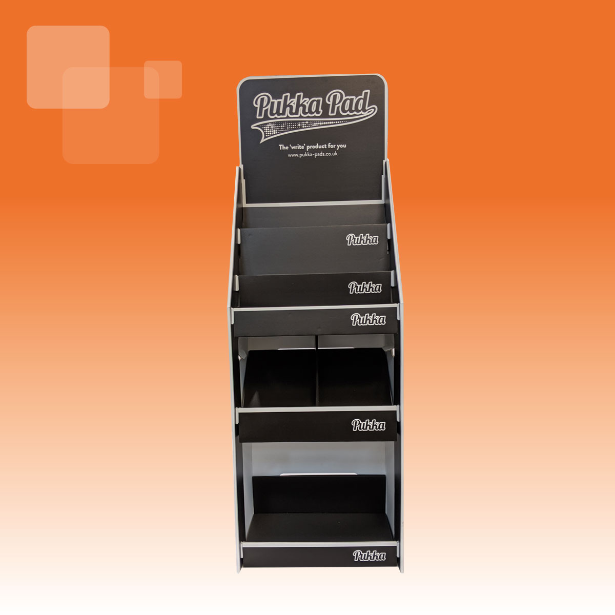 Free Standing Display Units N Smith and Co Corrugated Displays and