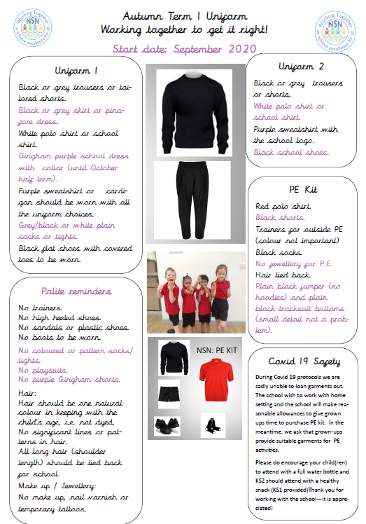Uniform Northfield St Nicholas Primary Academy