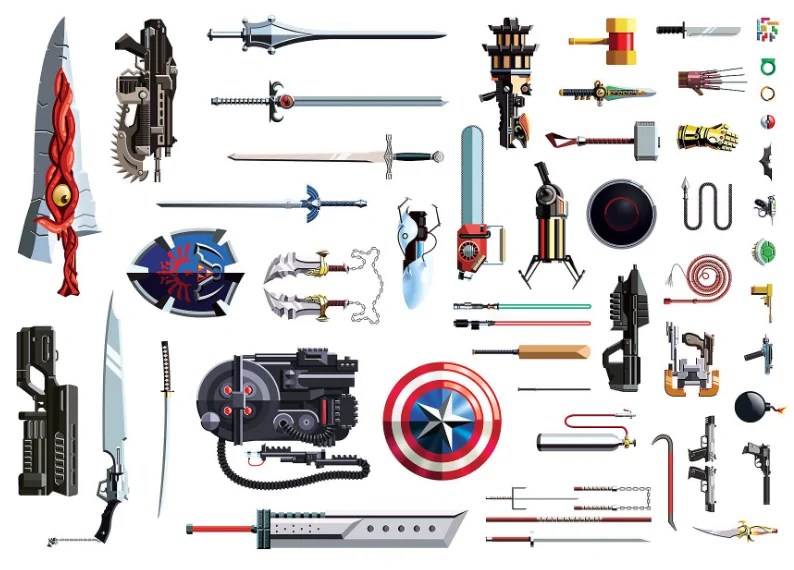 Top 10 Superhero Weapons NSNBC