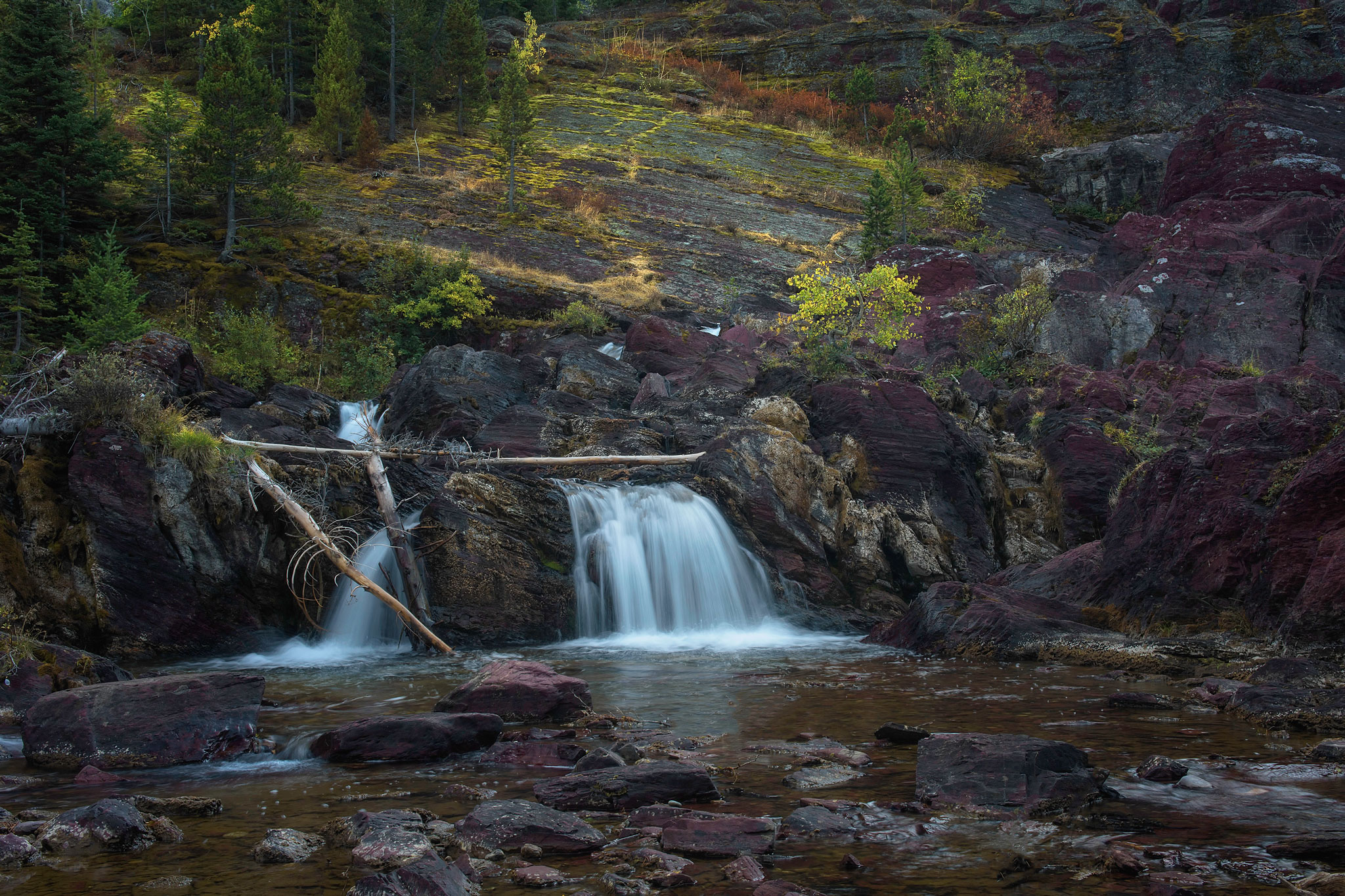 Redrock Falls Glacier National Park, Montana Pacific Northwest Living