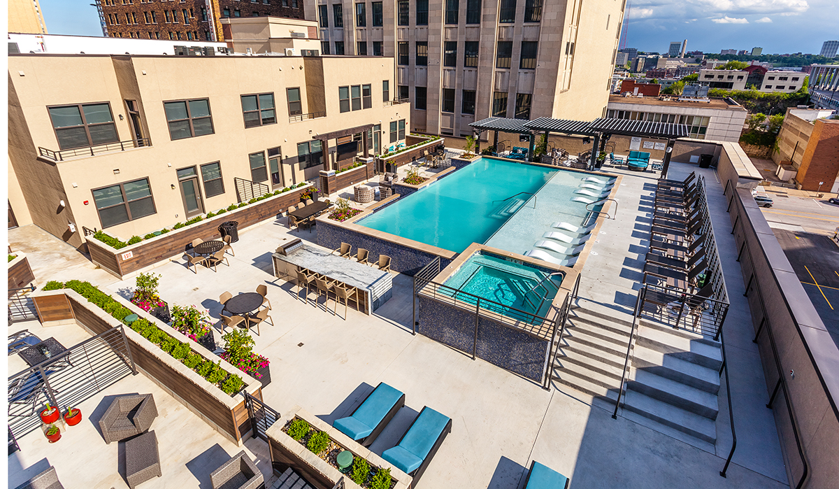 Multifamily Architectural Portfolio Power & Light Luxury Apartments