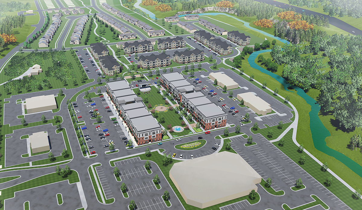 Old Town at Creekside Parkville, Missouri NSPJ Architects