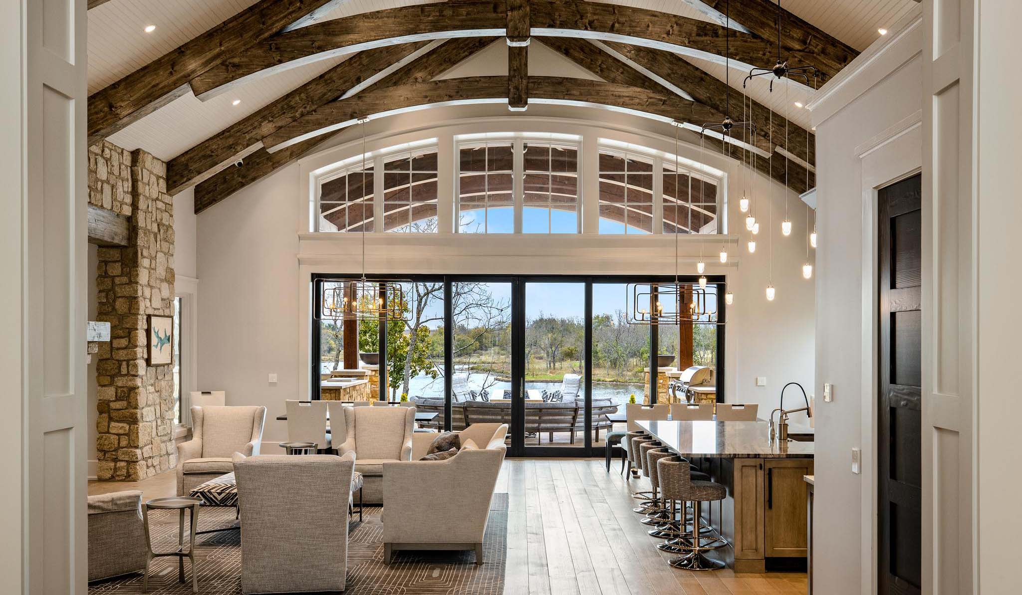 LDV Ranch Main Home Cass County, Missouri NSPJ Architects