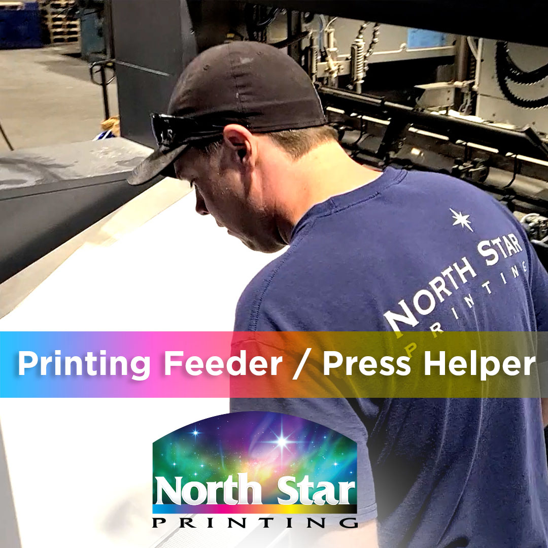 Printing Feeder / Press Helper North Star Printing