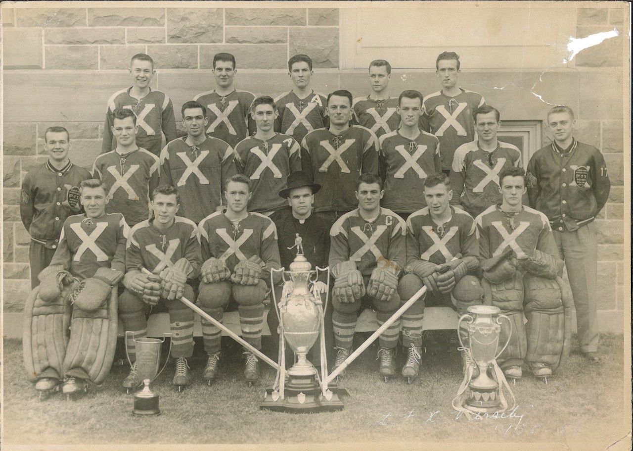 Saint Francis Xavier Hockey Team 1950 Nova Scotia Sport Hall of Fame