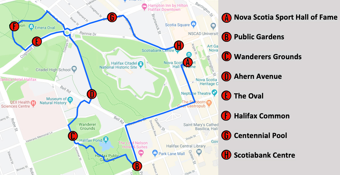 Halifax Sport Heritage Walk Nova Scotia Sport Hall of Fame