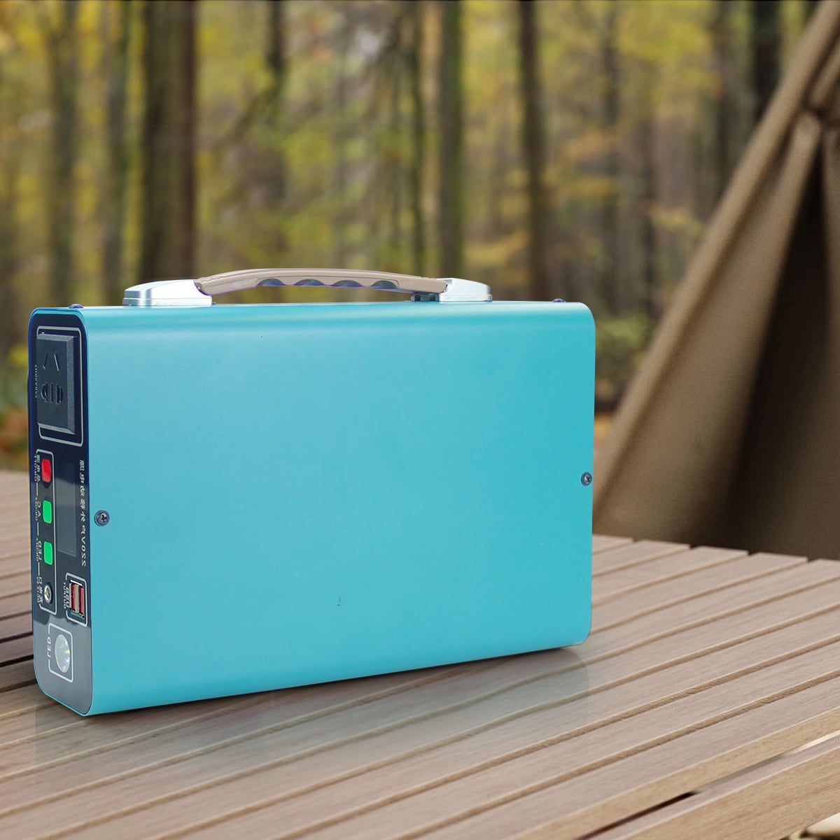 NSESP30001 300W Portable Solar Power Supply its capacity is 15A