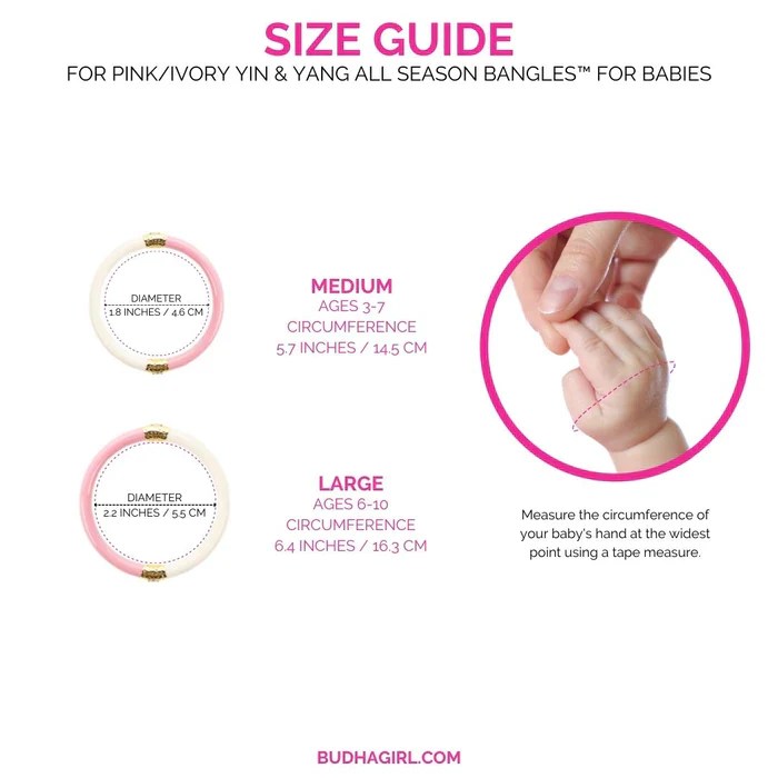 BuDhaGirl Yin And Yang All Season Bangles For Kids Neuse Sport Shop