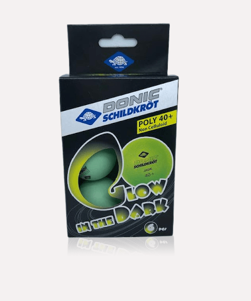 DONIC SCHILDKROT GLOW IN THE DARK Table Tennis Balls North Shore