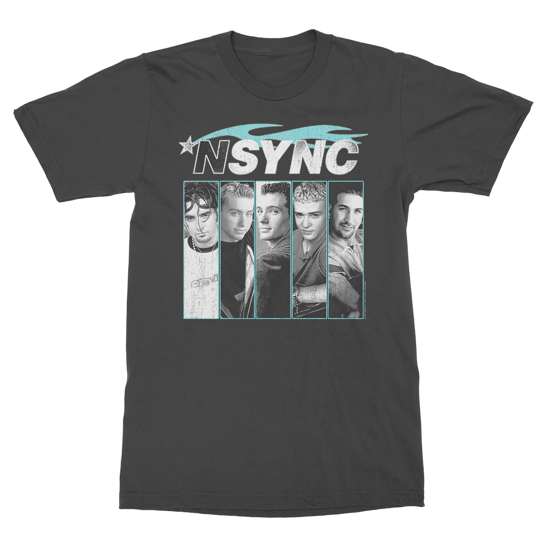 Here We Go TShirt (Charcoal) *NSYNC Official Store