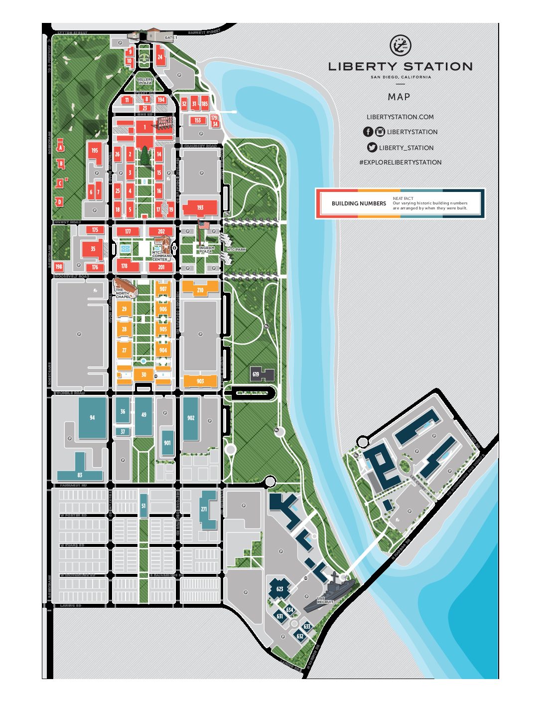 Liberty Station Map San Diego Ca Leann Myrilla