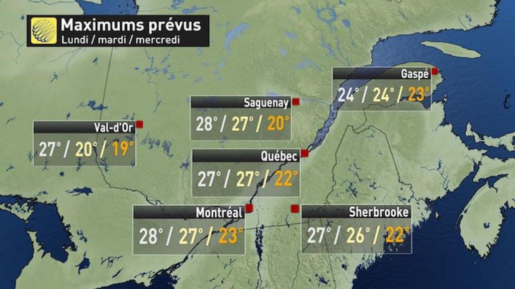 ALERTE MÉTÉO De fortes précipitations attendues sur plusieurs régions du Québec