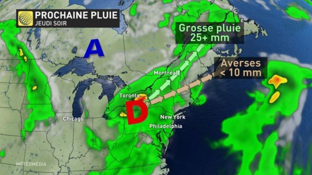 MétéoMédia alerte que de violents orages et un risque de tornade