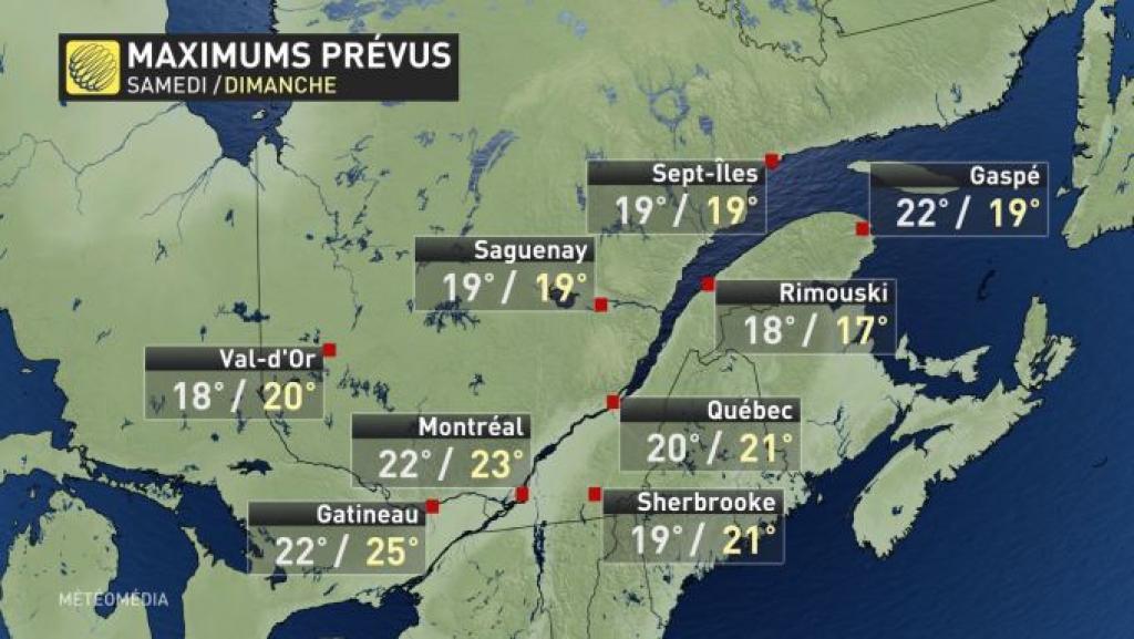 MétéoMédia nous annonce une très mauvaise nouvelle pour le weekend qui