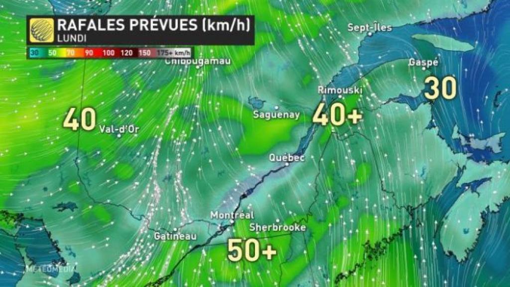 ALERTE MÉTÉO Jusqu'à 10 mm de pluie verglaçante attendus ce lundi