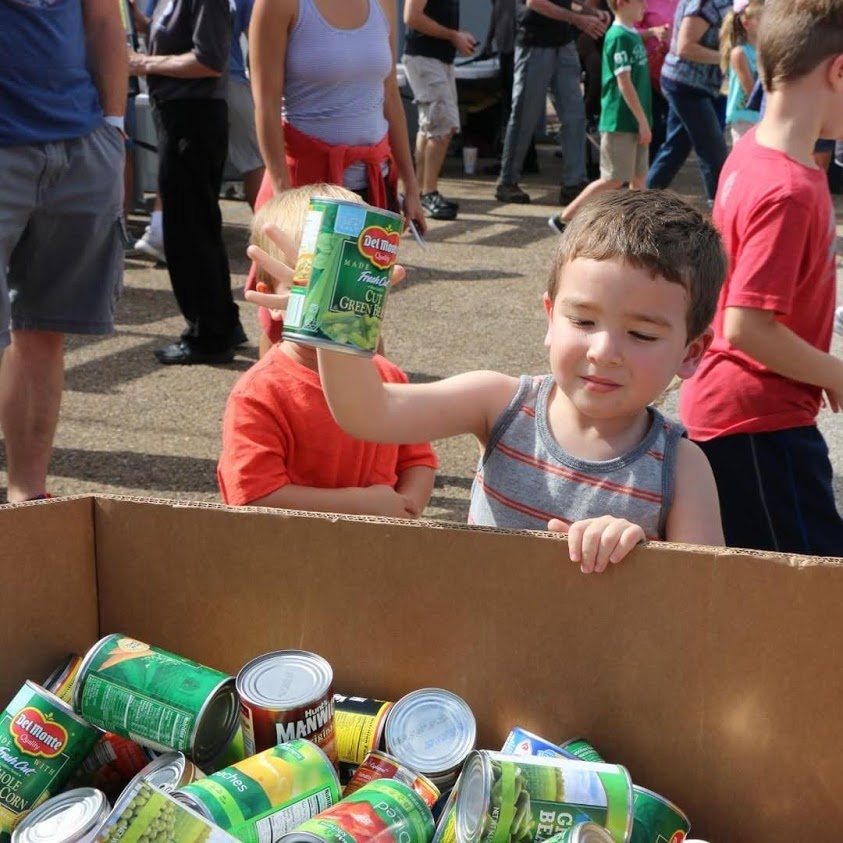 Kid Donation North Texas Food Bank
