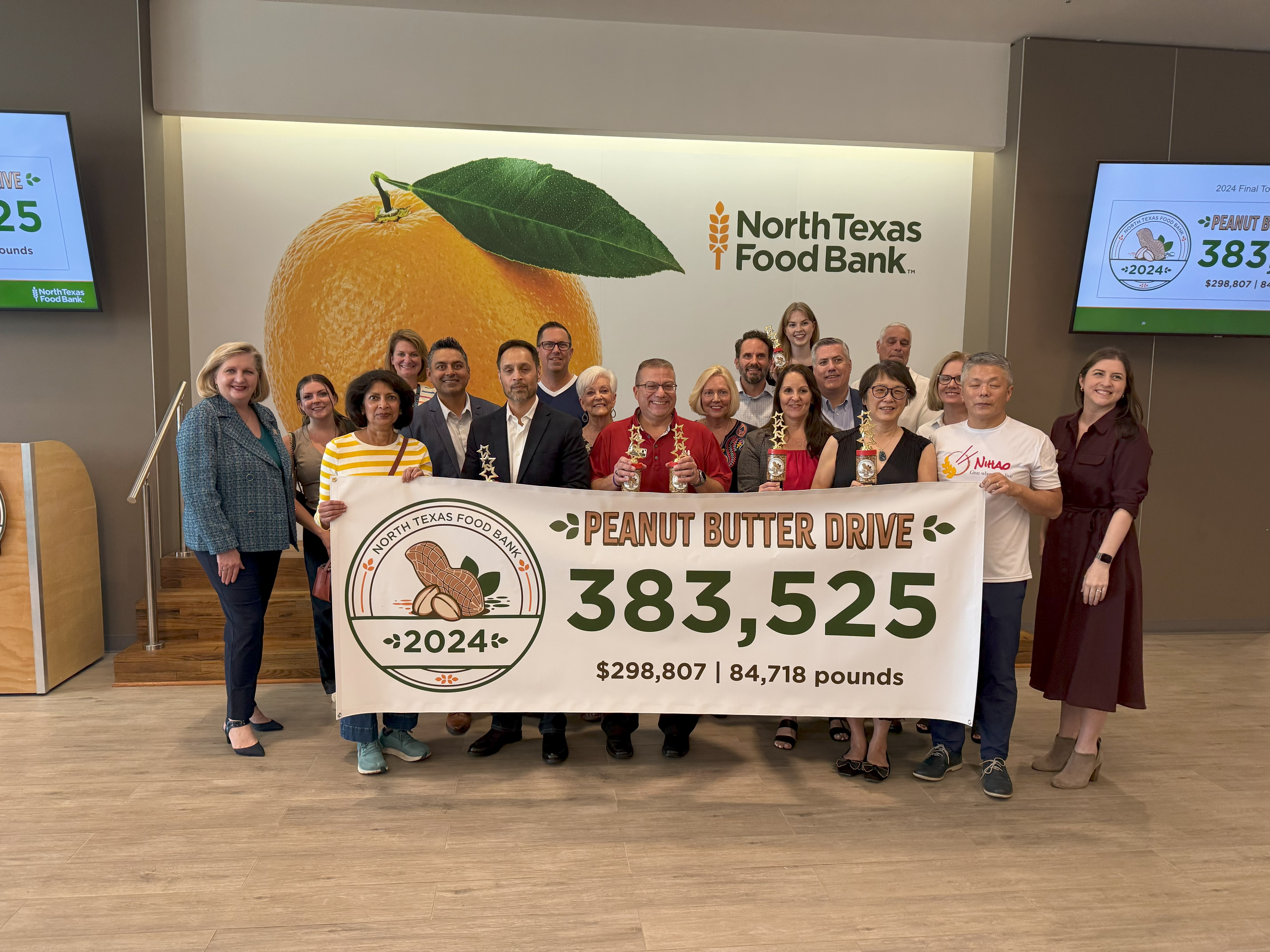 North Texas Food Bank Peanut Butter Drive Raises Nearly 300,000 and